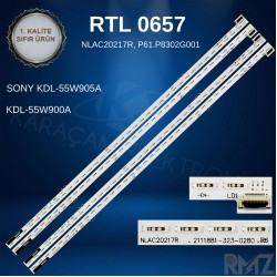 SONY KDL-55W905A LED BAR , KDL-55W900A,  NLAC20217L, NLAC20217R, P61.P8302G001