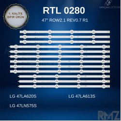 LG 47 ROW2.1 47LA620S 47LA613S 47LN575S SIFIR LED BAR TAKIMI 6916L-1259A, 6916L-1260A,6916L-1261A,6916L-1262A, LG led strip, LC470DUE-SFU1